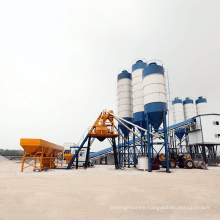 Stationary concrete batching plant for building road/house